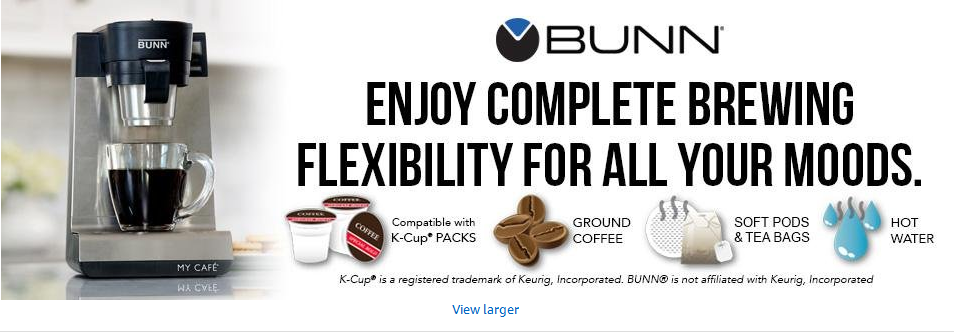 BUNN Single Cp Coffee Brewer